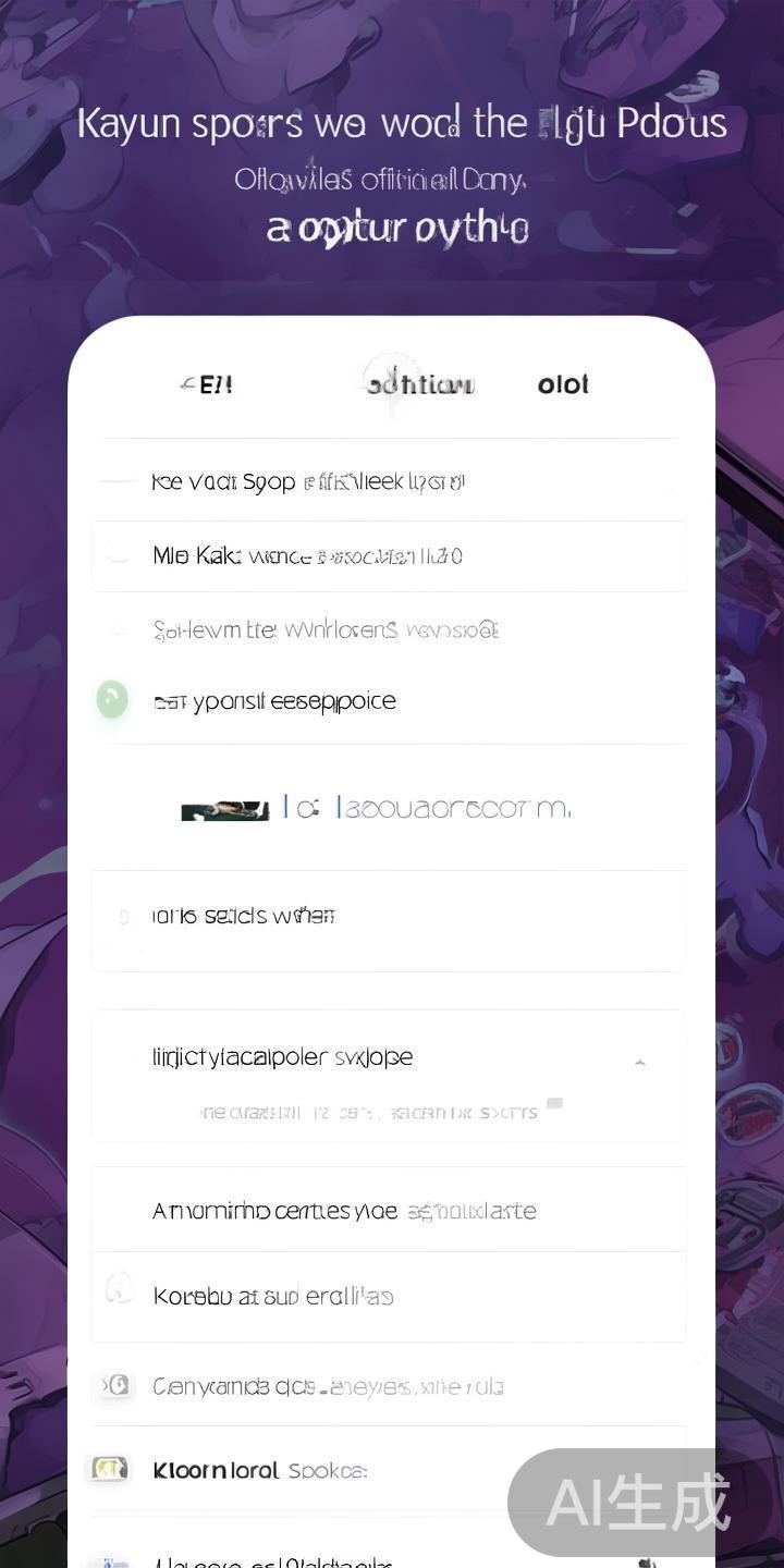 开yun体育平台官网入口登录页面详细指南及操作步骤全解析 前言
在众多体育平台中,开yun体育作为备受青睐